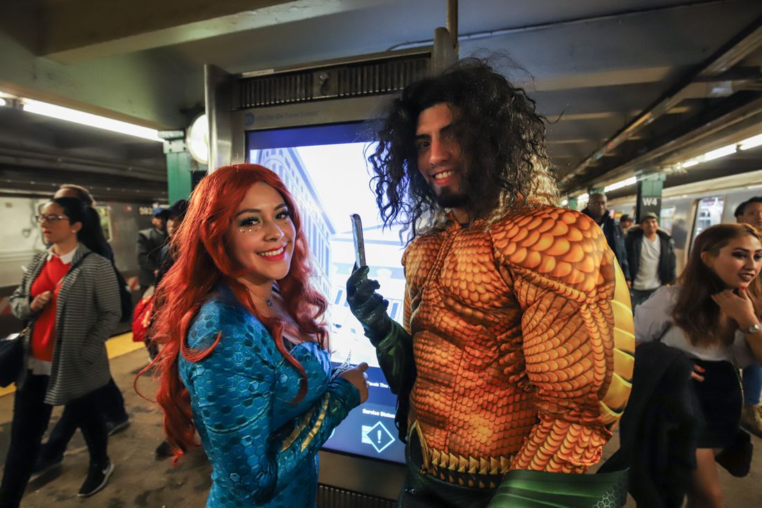 Aquaman and, I assume, Aquawoman (I know it is not this, but why not)